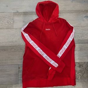Pacsun x Coca Cola “Enjoy” Mens L Hooded Sweatshirt